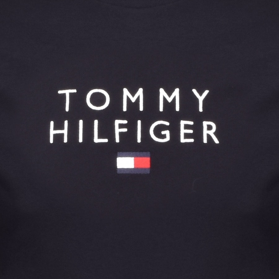 Alternative Image for ProductTommy Hilfiger Icon Flag Logo T Shirt Navy3